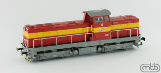 MTB Model H0ZSR735252 - H0 - Diesellok BR 735 252, ZSR, Ep. IV